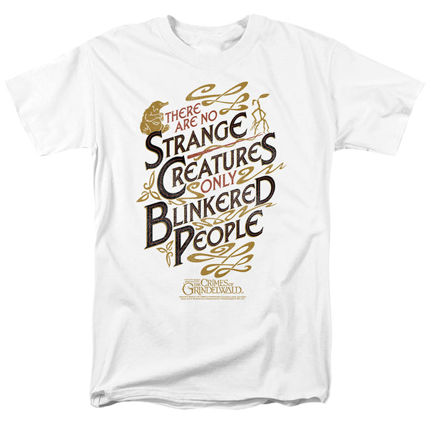 Fantastic Beasts 2 - Blinkered People Adult Regular Fit Short Sleeve