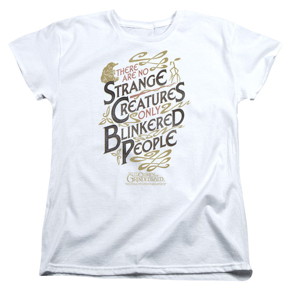 Fantastic Beasts 2 - Blinkered People Women's Short Sleeve