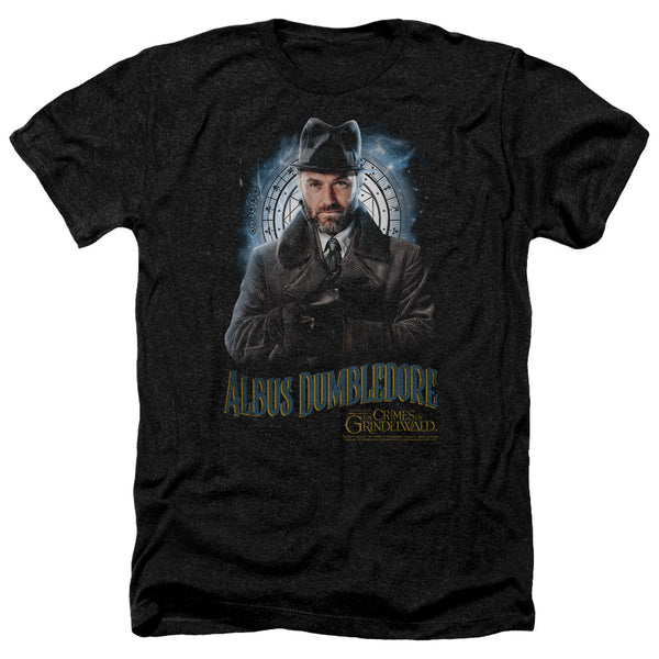 Fantastic Beasts 2 - Dumbledore Adult Regular Fit Heather Short Sleeve