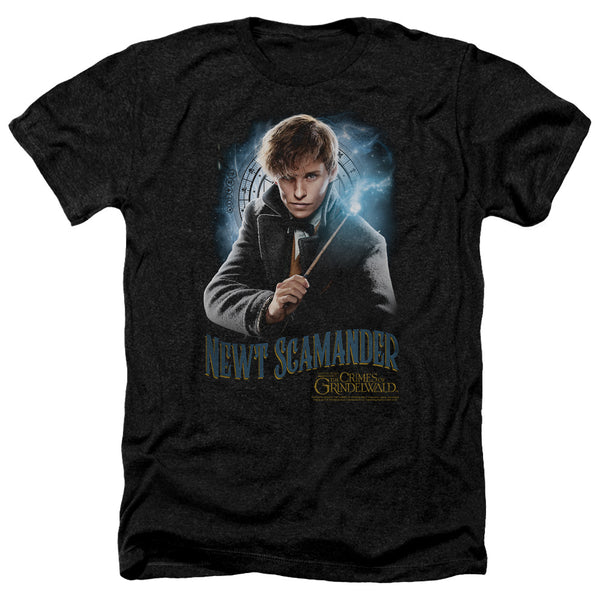 Fantastic Beasts 2 - Scamander Monogram Adult Regular Fit Heather Short Sleeve