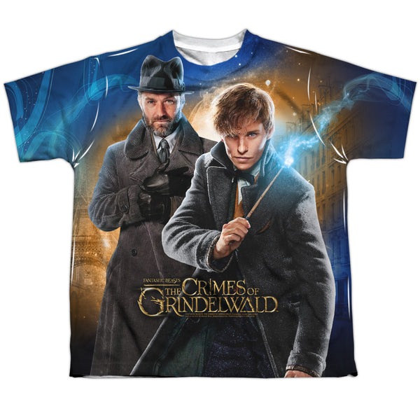 Fantastic Beasts 2 - Team Up Youth Short Sleeve 100% Poly