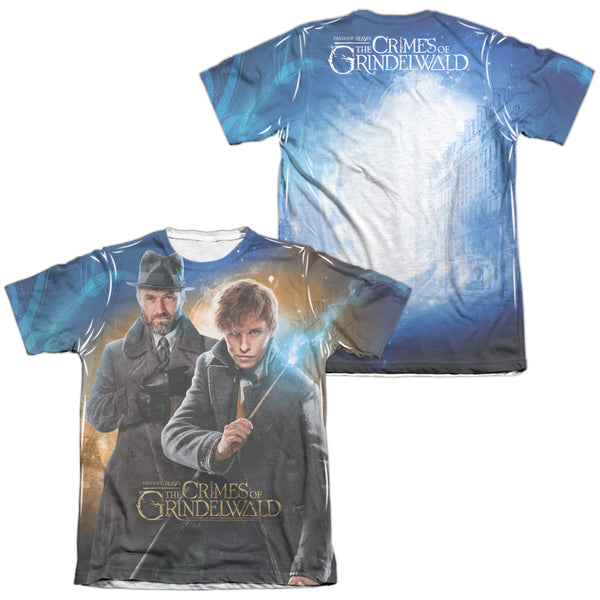 Fantastic Beasts 2 - Team Up (Front - Back Print) Adult Regular Fit Short Sleeve 65 - 35 Poly - Cotton