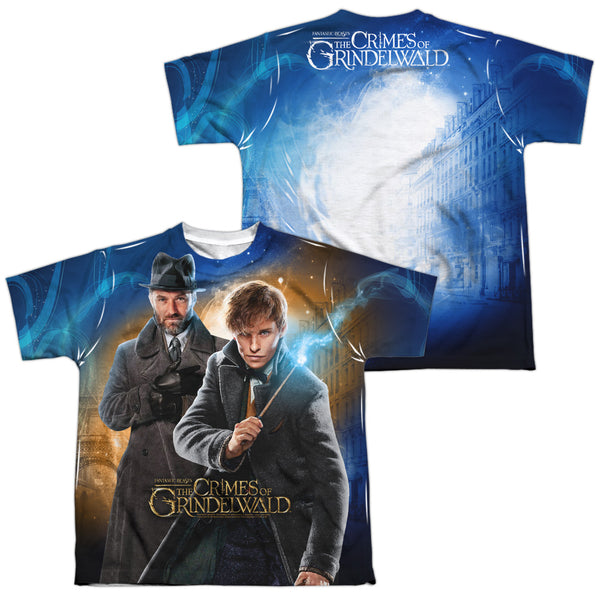 Fantastic Beasts 2 - Team Up (Front - Back Print) Youth Short Sleeve 100% Poly