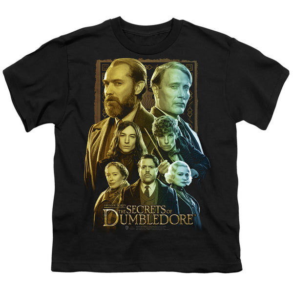 Fantastic Beasts The Secrets Of Dumbledore - Character Portraits Youth Short Sleeve