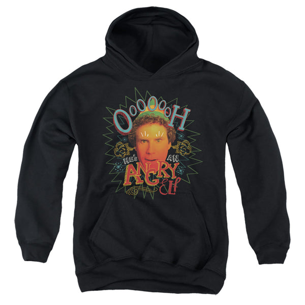 Elf - Oooooh He'S An Angry Elf Youth Hooded Sweatshirt