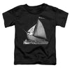 Where The Wild Things Are - Sailing On A Boat Toddler Short Sleeve