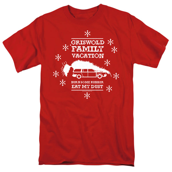 Christmas Vacation - Burn Some Rubber Adult Regular Fit Short Sleeve