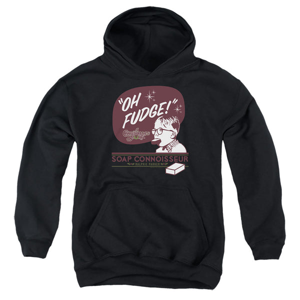 A Christmas Story - Oh Fudge Soap Connoisseur Youth Hooded Sweatshirt