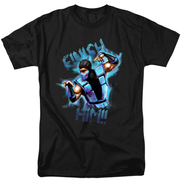 Mortal Kombat Klassic - Finish Him!! Adult Regular Fit Short Sleeve