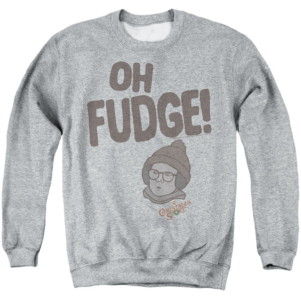 A Christmas Story - Ralphie 'Oh Fudge!' Adult Crewneck Sweatshirt