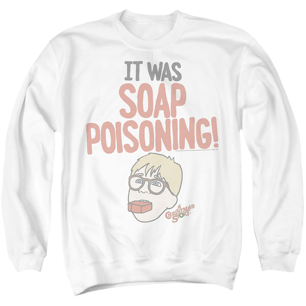 A Christmas Story - Ralphie 'It Was Soap Poisoning' Adult Crewneck Sweatshirt