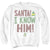 Elf - Buddy The Elf 'Santa! I Know Him' Adult Crewneck Sweatshirt