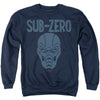Mortal Kombat 9 - Mortal Kombat Sub Zero Adult Crewneck Sweatshirt