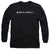 Mortal Kombat X - Horizontal Logo Adult Long Sleeve
