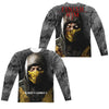 Mortal Kombat X - Finish Him (Front - Back Print) L - S Adult Poly Crew