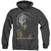 Mortal Kombat X - Scorpion Bust Adult Heather Hoodie