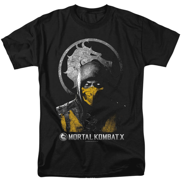 Mortal Kombat X - Scorpion Bust Adult Regular Fit Short Sleeve