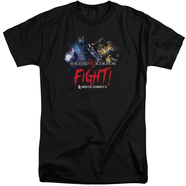 Mortal Kombat X - Fight Adult Tall Fit Short Sleeve