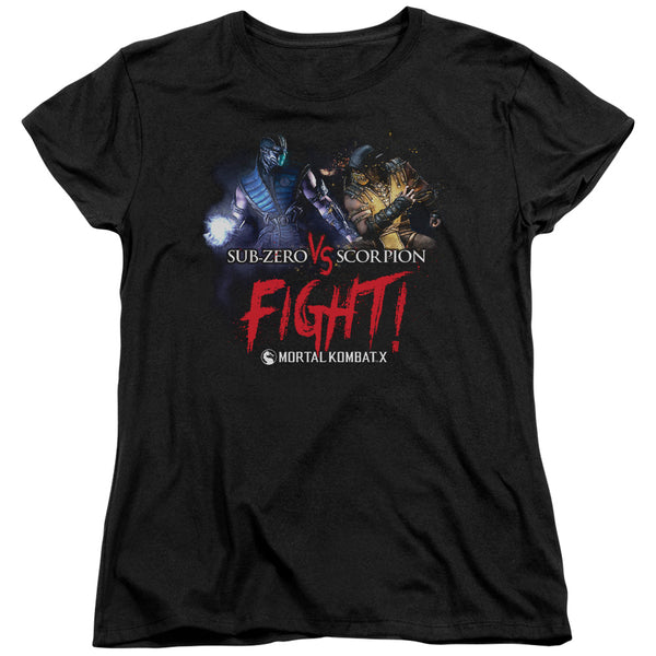 Mortal Kombat X - Fight Women's Short Sleeve