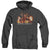 Mortal Kombat X - Scorpio Flames Adult Heather Hoodie