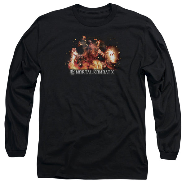 Mortal Kombat X - Scorpio Flames Adult Long Sleeve