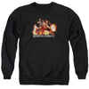 Mortal Kombat X - Scorpio Flames Adult Crewneck Sweatshirt