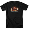 Mortal Kombat X - Scorpio Flames Adult Regular Fit Short Sleeve