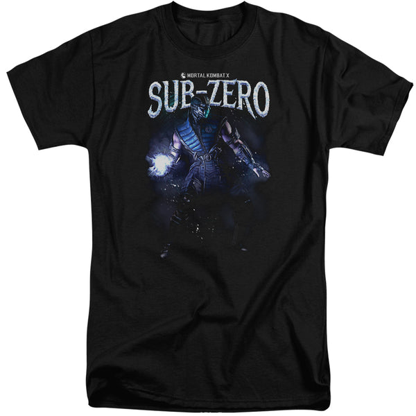 Mortal Kombat - Sub Zero Adult Tall Fit Short Sleeve