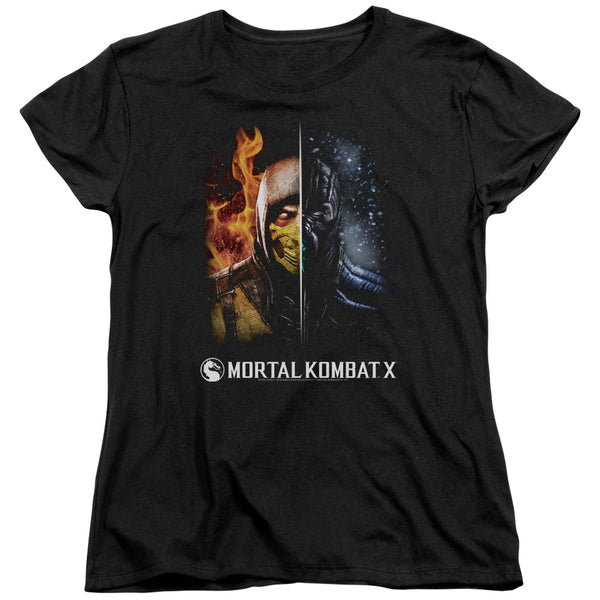 Mortal Kombat - Fire And ICe Women's Short Sleeve