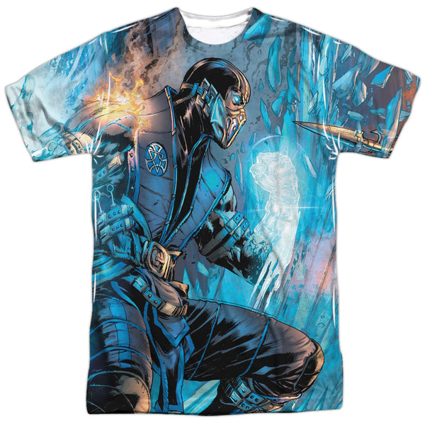 Mortal Kombat - Kombat Comic Adult Regular Fit Short Sleeve 100% Poly