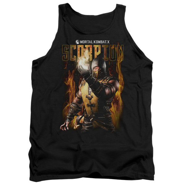 Mortal Kombat - Scorpion Adult Tank Top
