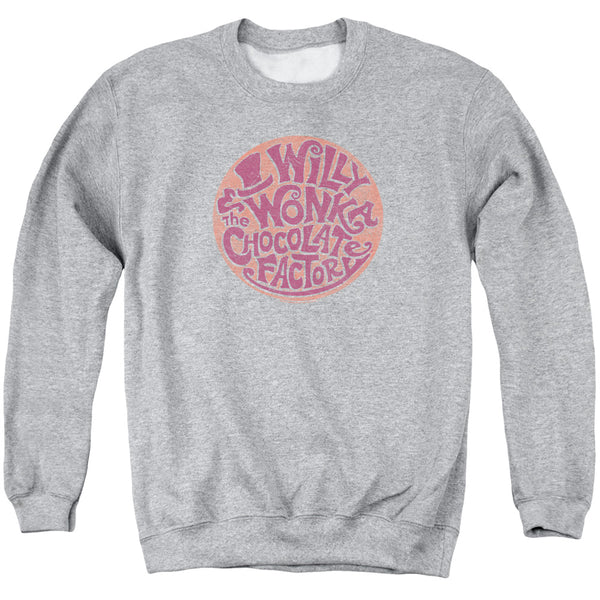 Willy Wonka And The Chocolate Factory - Circle Logo Adult Crewneck Sweatshirt