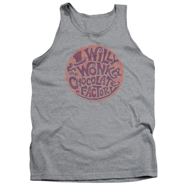 Willy Wonka And The Chocolate Factory - Circle Logo Adult Tank Top
