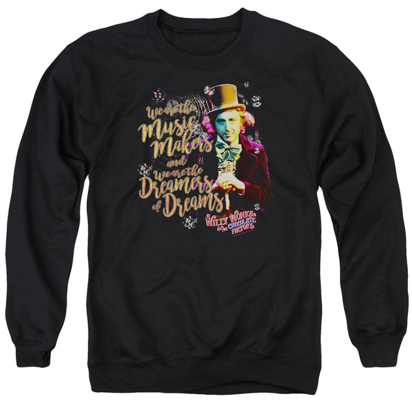 Willy Wonka And The Chocolate Factory - Music Makers Adult Crewneck Sweatshirt