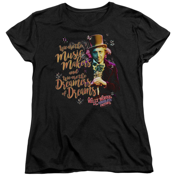 Willy Wonka And The Chocolate Factory - Music Makers Women's Short Sleeve