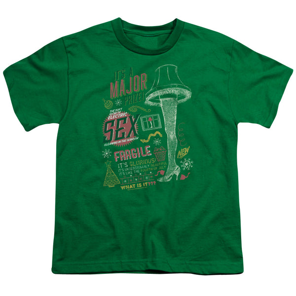 A Christmas Story - Its A Major Prize Youth Short Sleeve