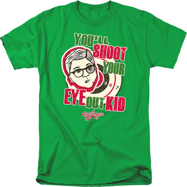 A Christmas Story - Youll Shoot Your Eye Out Adult Regular Fit Short Sleeve