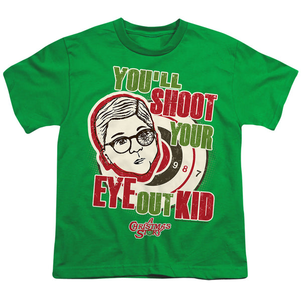 A Christmas Story - Youll Shoot Your Eye Out Youth Short Sleeve