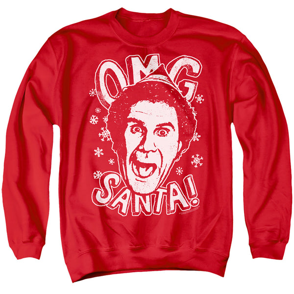 Elf - Omg Santa Adult Crewneck Sweatshirt