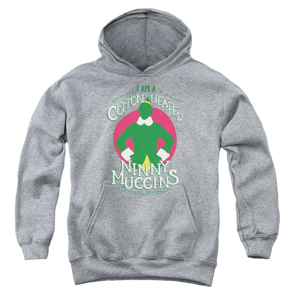 Elf - Cotton Headed Youth Hooded Sweatshirt