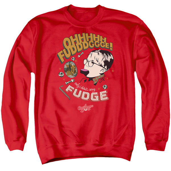 A Christmas Story - Fudge Adult Crewneck Sweatshirt