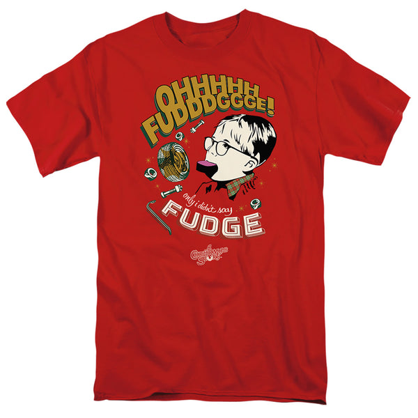 A Christmas Story - Fudge Adult Regular Fit Short Sleeve