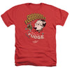 A Christmas Story - Fudge Adult Regular Fit Heather Short Sleeve