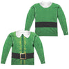Elf - Buddy Costume (Front - Back Print) L - S Adult Poly Crew