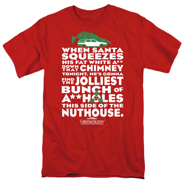 Christmas Vacation - Jolliest Bunch Adult Regular Fit Short Sleeve