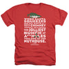 Christmas Vacation - Jolliest Bunch Adult Regular Fit Heather Short Sleeve