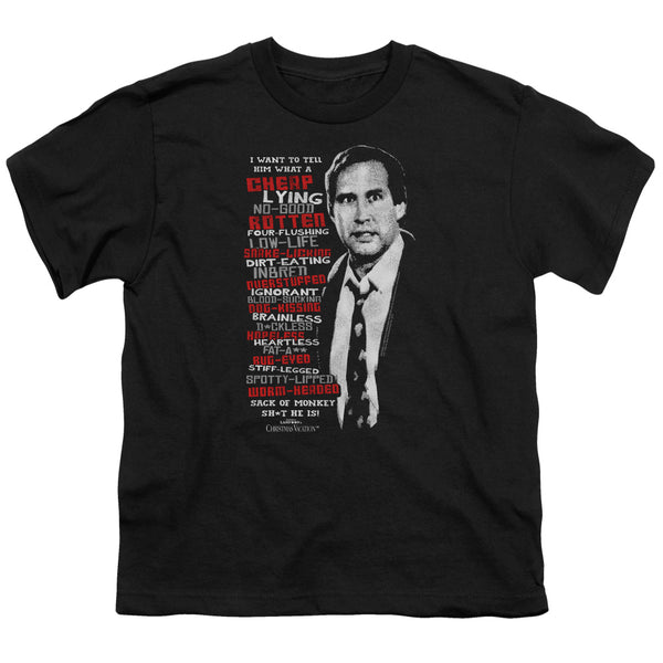 Christmas Vacation - Profanities Youth Short Sleeve