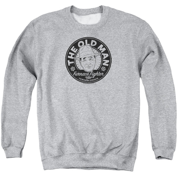 A Christmas Story - The Old Man Adult Crewneck Sweatshirt