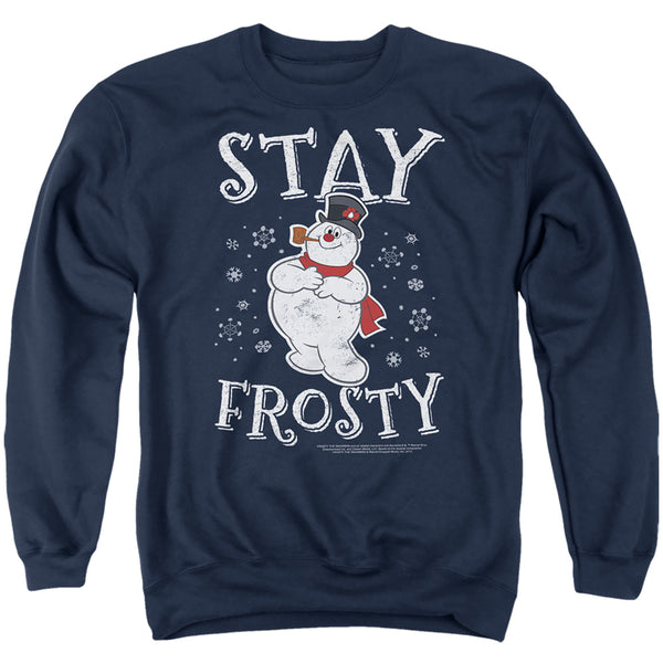 Frosty The Snowman - Christmas Stay Frosty Adult Crewneck Sweatshirt