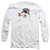 Frosty The Snowman - Frosty Face Adult Long Sleeve